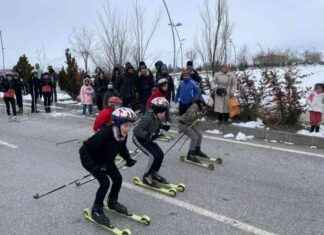 Muş Kayak Yarışması: Yetersiz Kar Nedeniyle Asfaltta Yapıldı mu-kayak-yarmas-yetersiz-kar-nedeniyle-asfaltta-yapld
