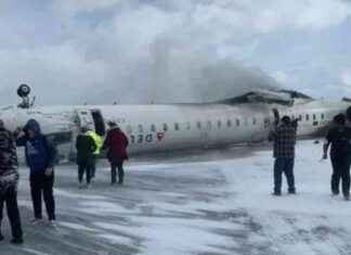 ABD uçağı Kanada Havalimanı’nda düştü! İlk görüntüler. abd-ua-kanada-havalimannda-dt-ilk-grntler