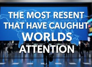 Dünyanın Dikkatini Çeken En Güncel Olaylar The Most Recent Events That Have Caught the World's Attention