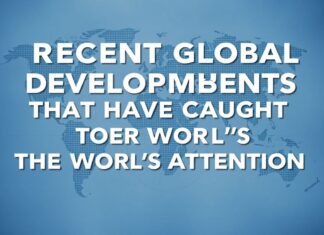 Dünyanın Dikkatini Çeken Son Güncel Gelişmeler Recent Global Developments That Have Caught the World's Attention