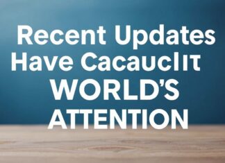 Dünyanın Dikkatini Çeken Son Güncellemeler Recent Updates That Have Caught the World's Attention