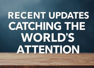 Dünyanın Dikkatini Çeken Son Güncellemeler Recent Updates Catching the World's Attention