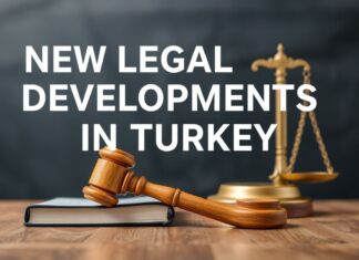 Türkiye’de Yeni Hukuki Gelişmeler ve Yasal Değişiklikler New Legal Developments and Legal Changes in Turkey