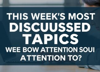 Bu Hafta En Çok Tartışılan Konular: Nelere Dikkat Etmeliyiz? This Week's Most Discussed Topics: What Should We Pay Attention To?