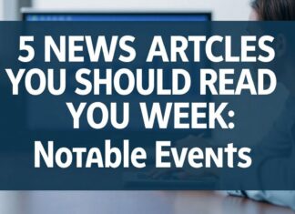 Bu Hafta Okumalı 5 Haber: Dikkat Çeken Olaylar 5 News Articles You Should Read This Week: Notable Events