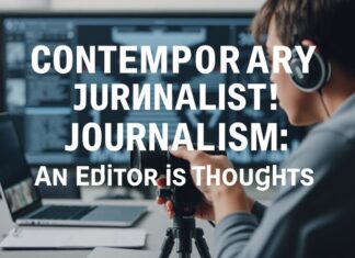 Günümüz Haberciliğinin İçinden: Bir Editörün Düşünceleri Contemporary Journalism: An Editor's Thoughts
