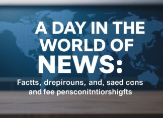 Haberler Dünyasında Bir Gün: Gerçekler, Düşünceler ve Bir Kaç Kişisel Düşünce A Day in the World of News: Facts, Opinions, and a Few Personal Thoughts